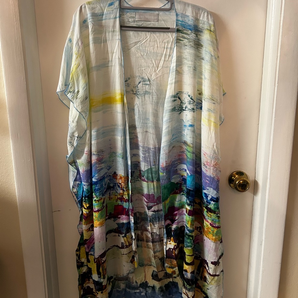 Colorful Abstract Kimono